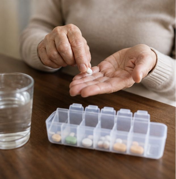 Therapist assisting a patient with treatment exercises
